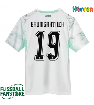 Österreich Christoph Baumgartner #19 Replik Auswärtstrikot WM 2026 Kurzarm